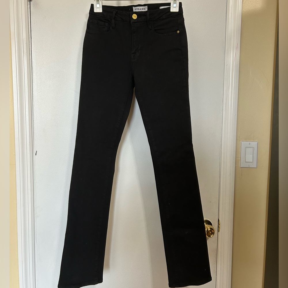 Frame Black Denim Jeans